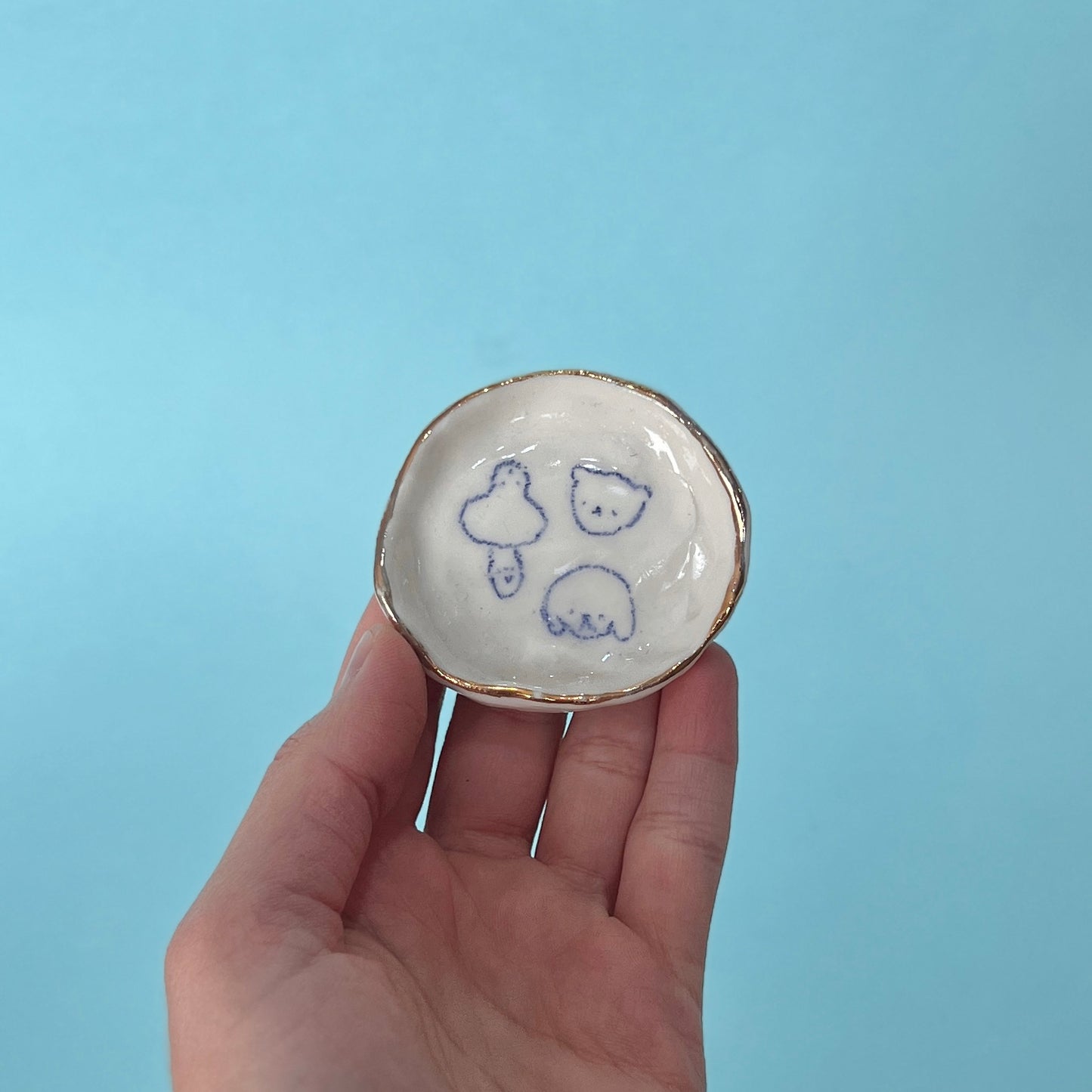 Scribble Tiny Trinket Dish