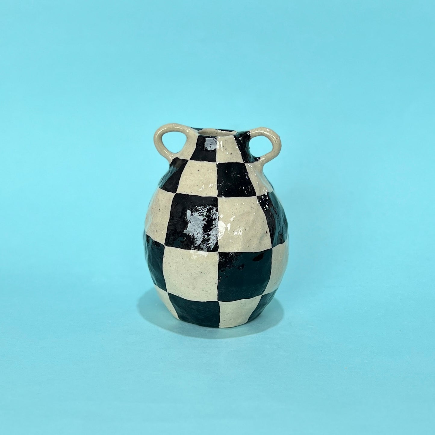 Checkerboard Vase