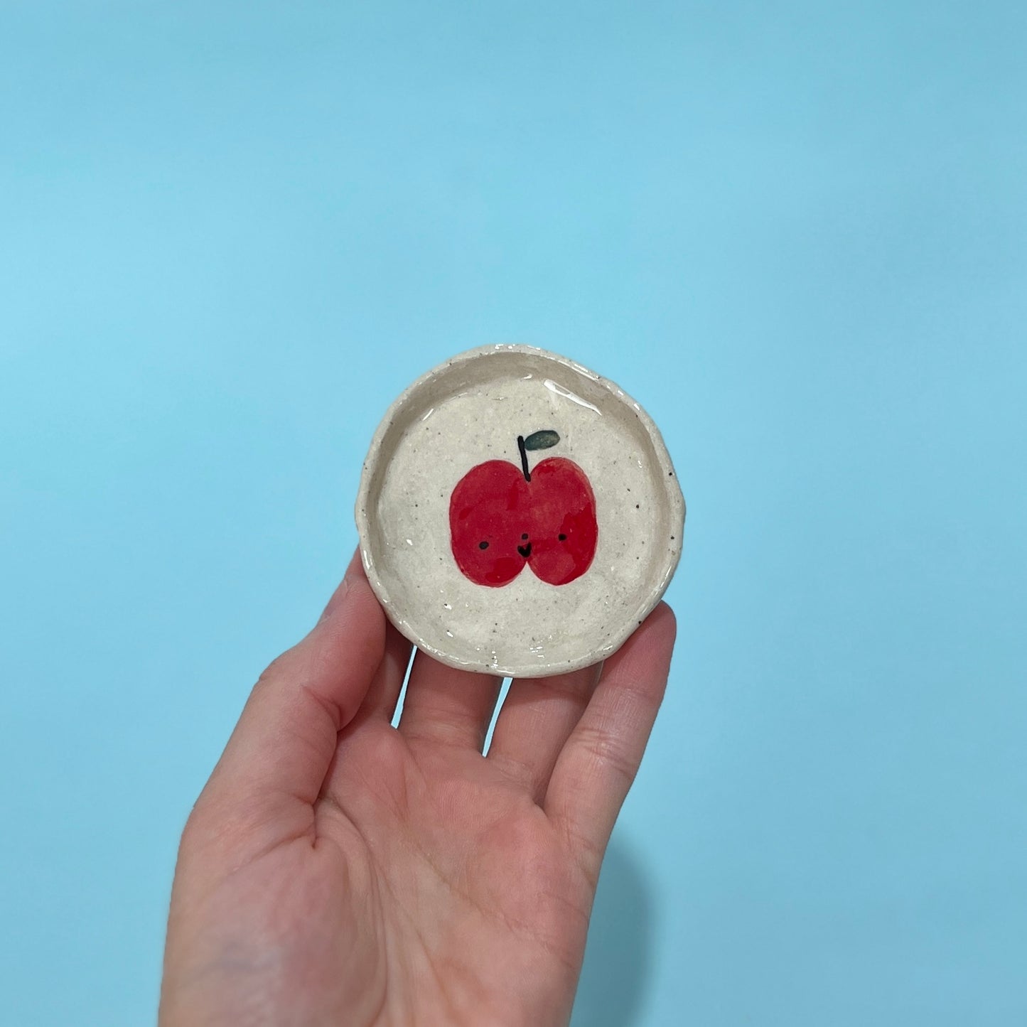 Apple Trinket Dish