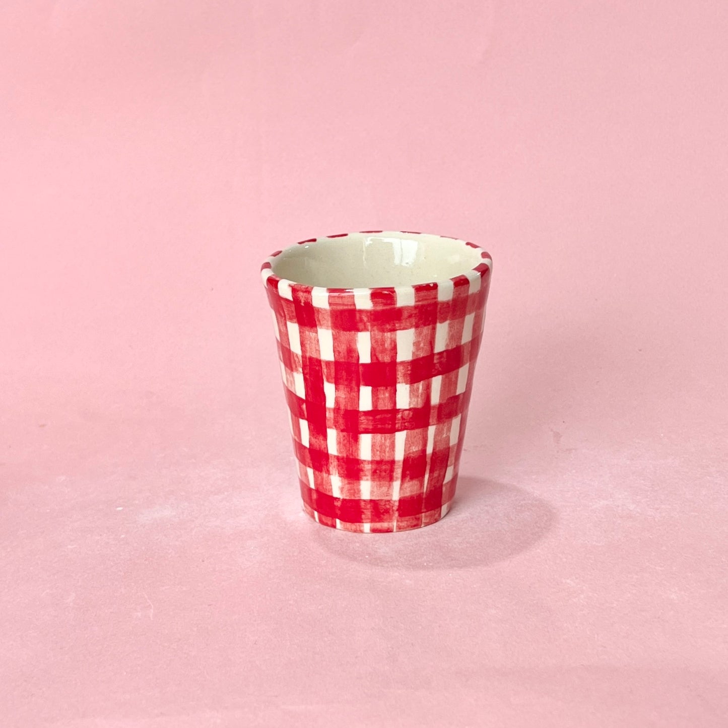 Red Gingham Matcha Set