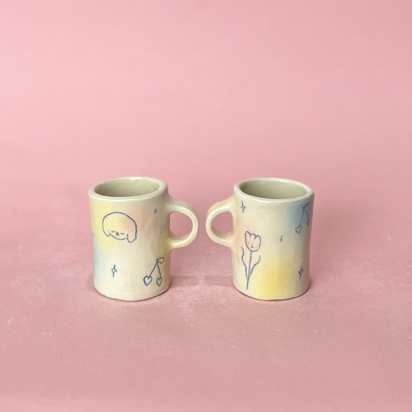 Bubblegum Mini Mugs