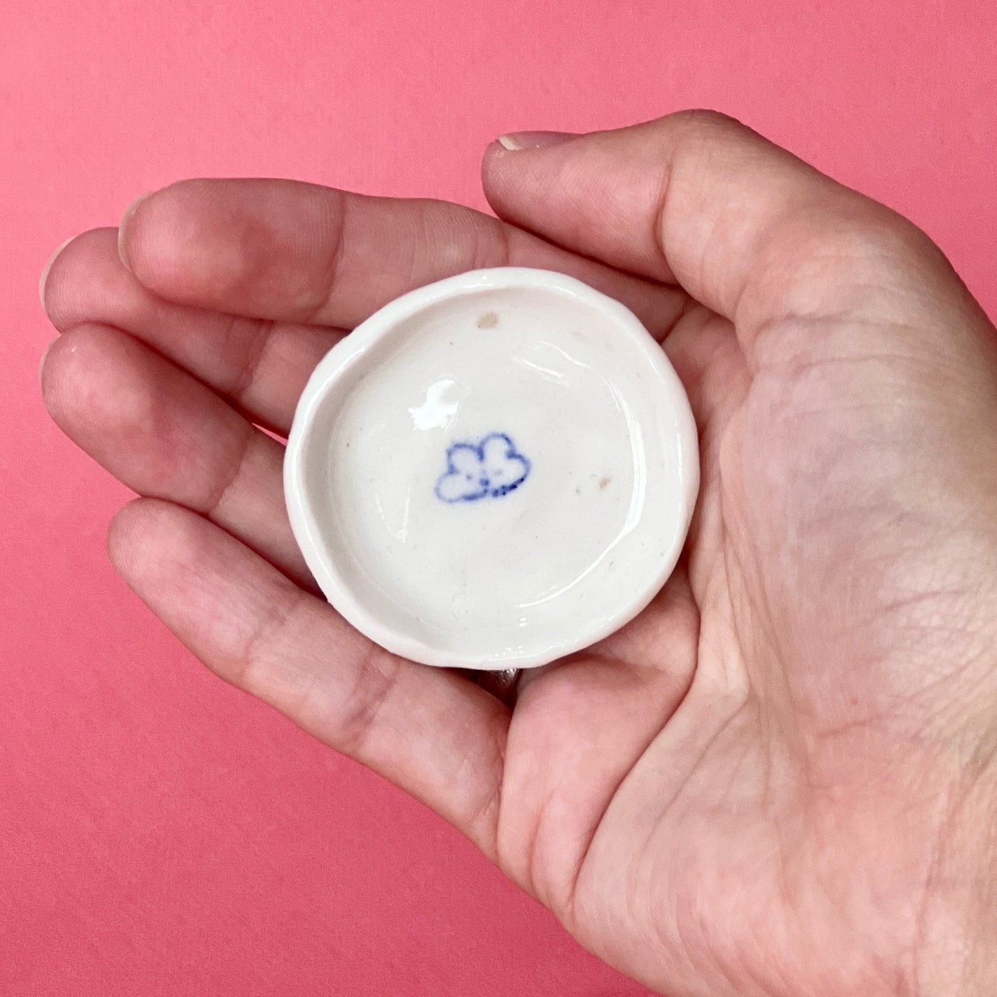 Small Cloud Trinket Dish (SAMPLE)