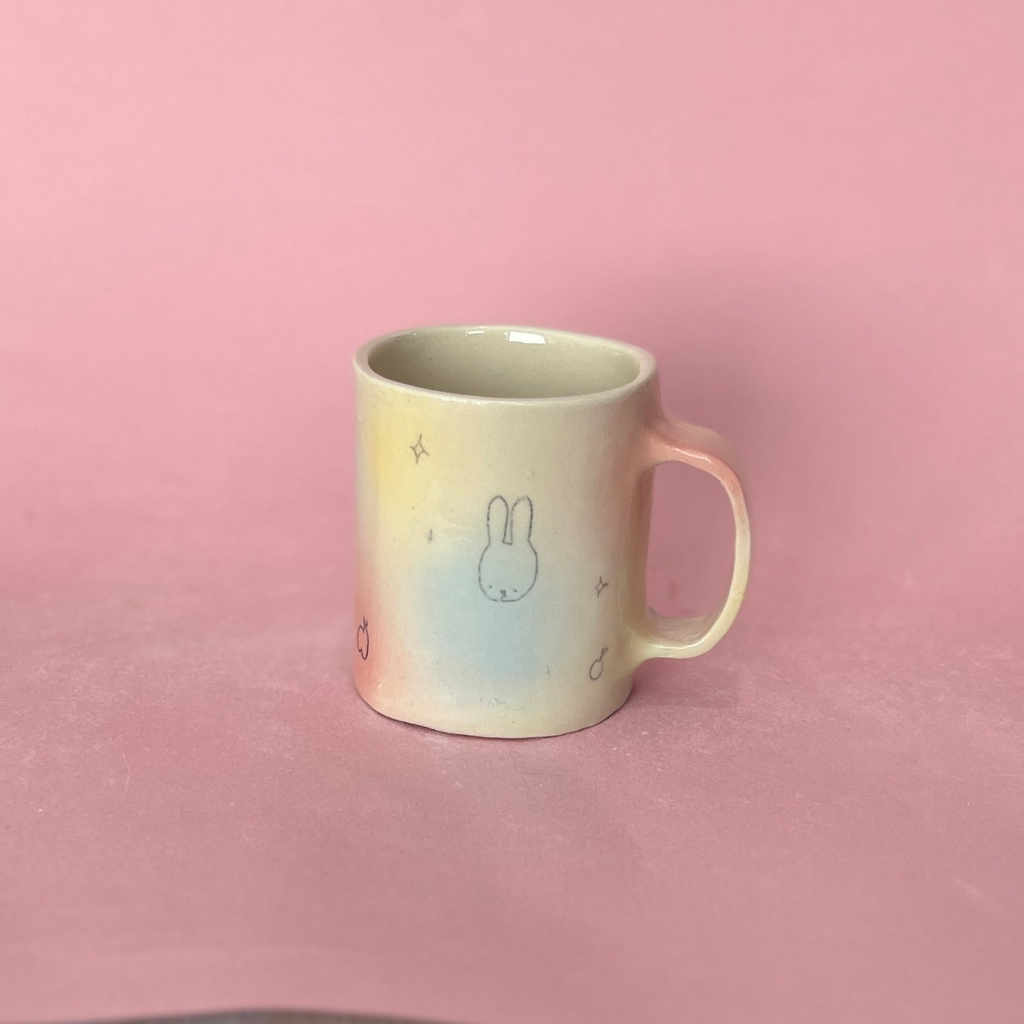 Bubblegum 'ANGEL' Scribble Mug