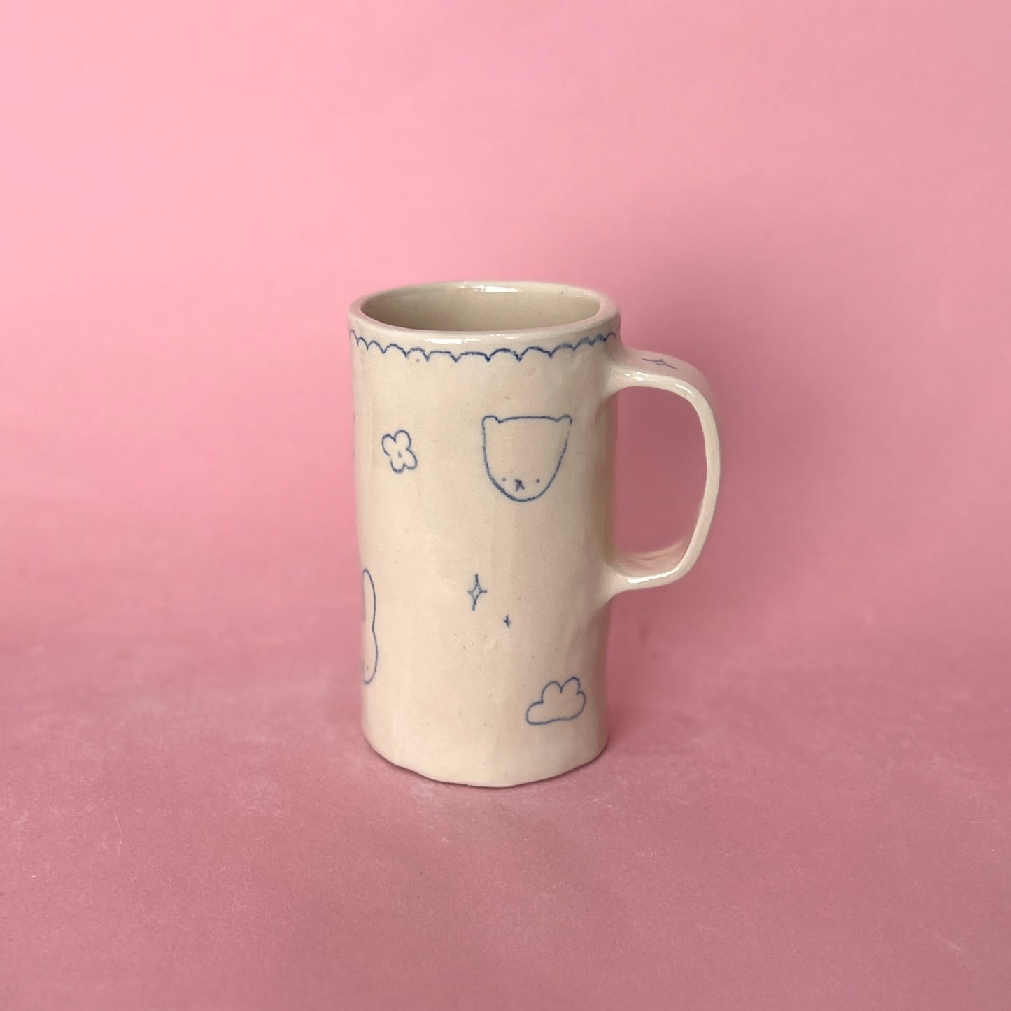 Tall Scribble Mug