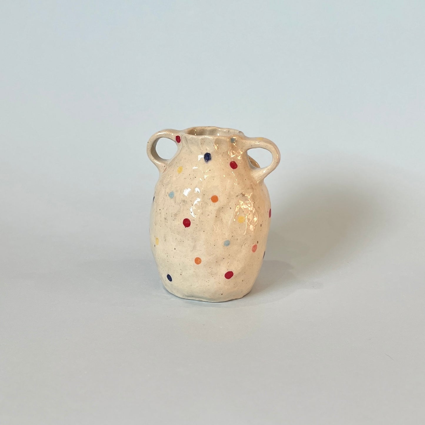 Spotty Bow Small Vase