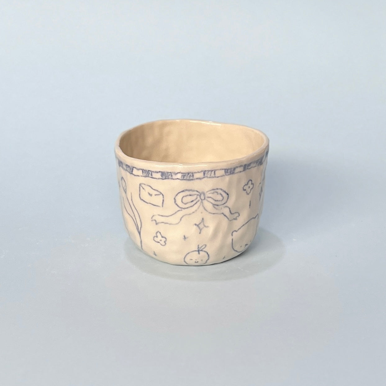 Checkerboard Scribble Mug
