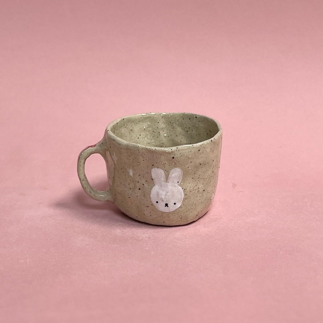 "Angel" Speckle Bunny Mug