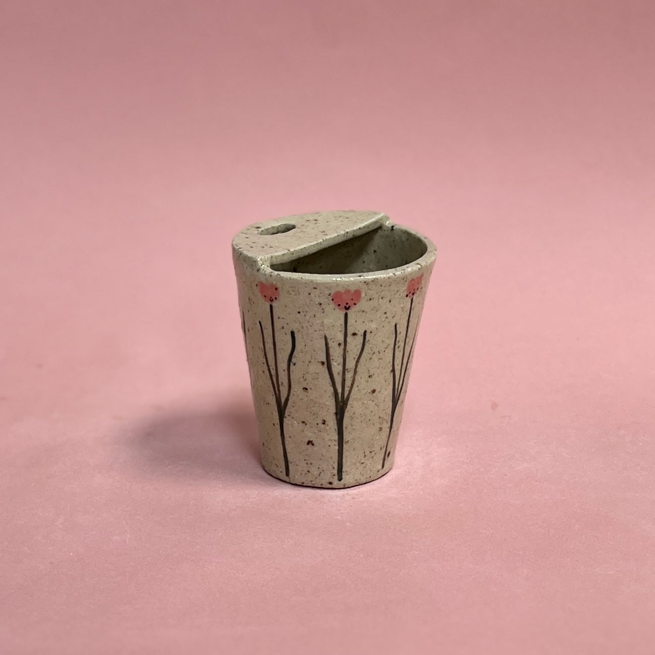 Speckle Tulip Travel Mug