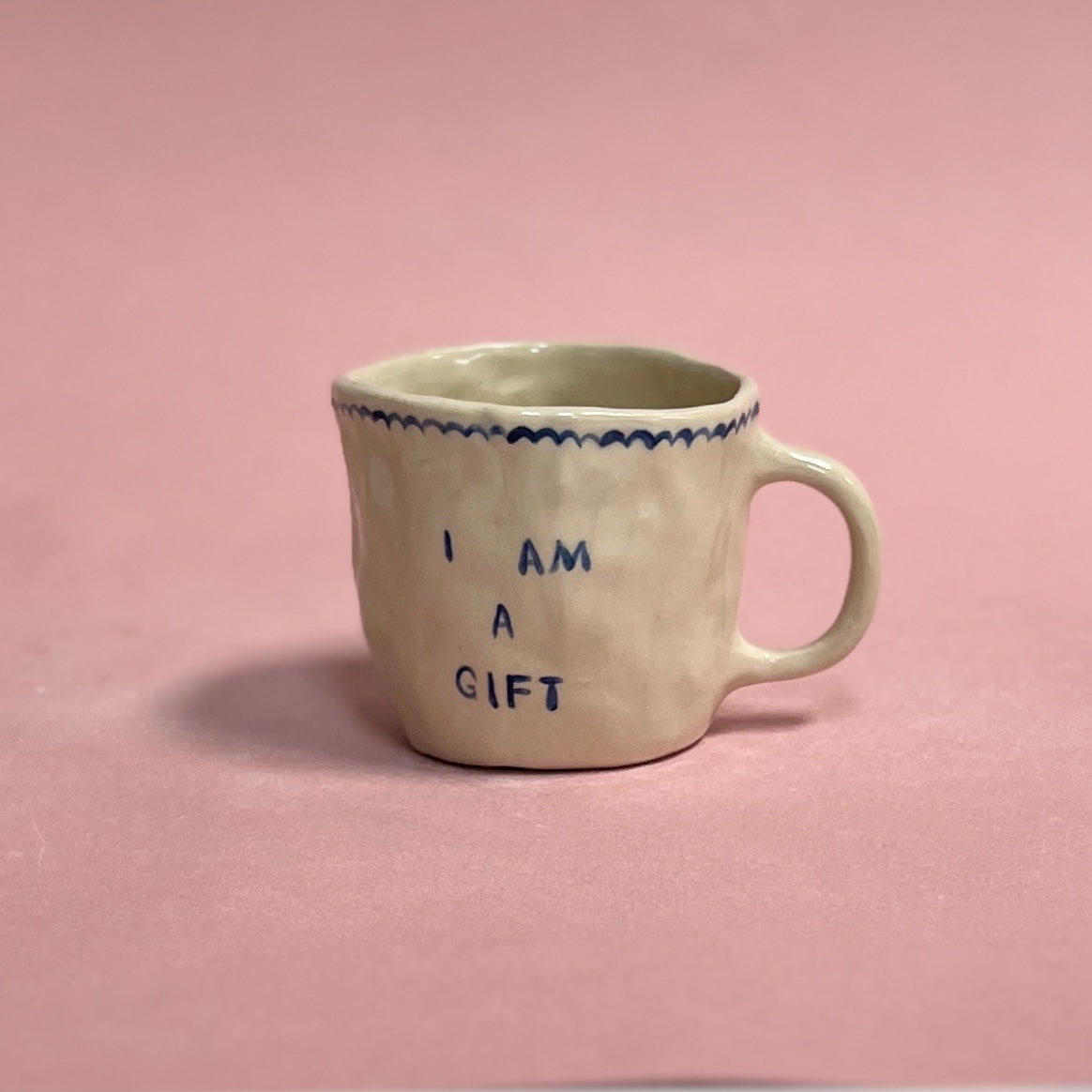 "I AM A GIFT" Puppy Mug