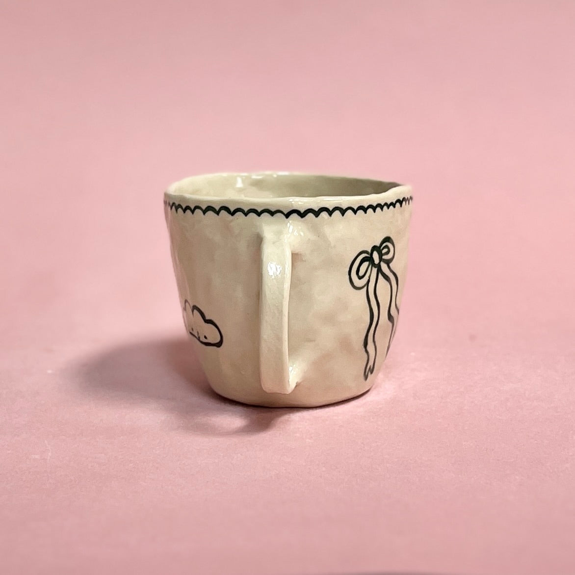 Dark Green Babies Mug