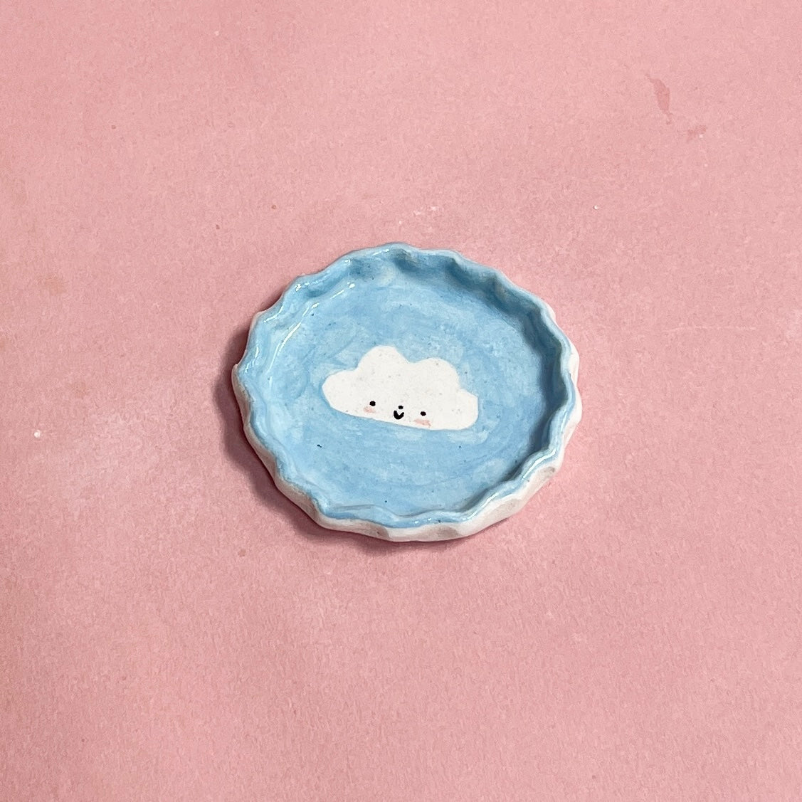 Frilly Cloud Trinket Dish
