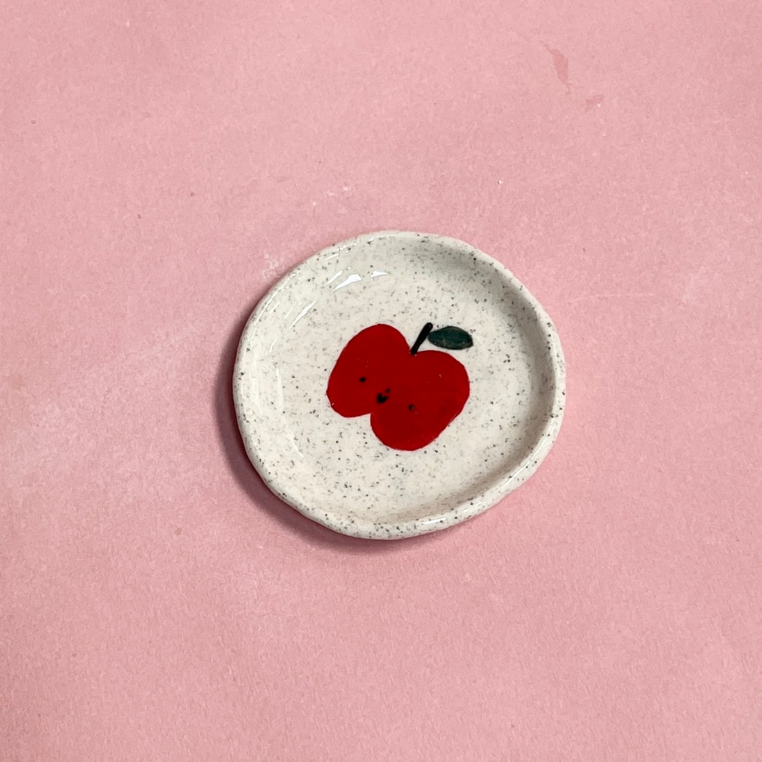 Speckle Apple Trinket Dish