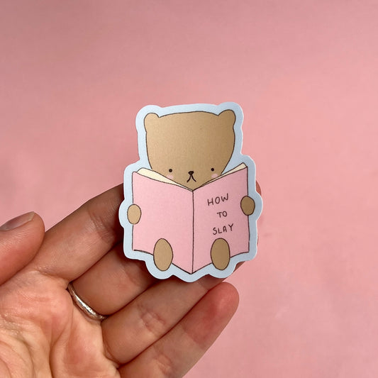 Smart Bear Sticker