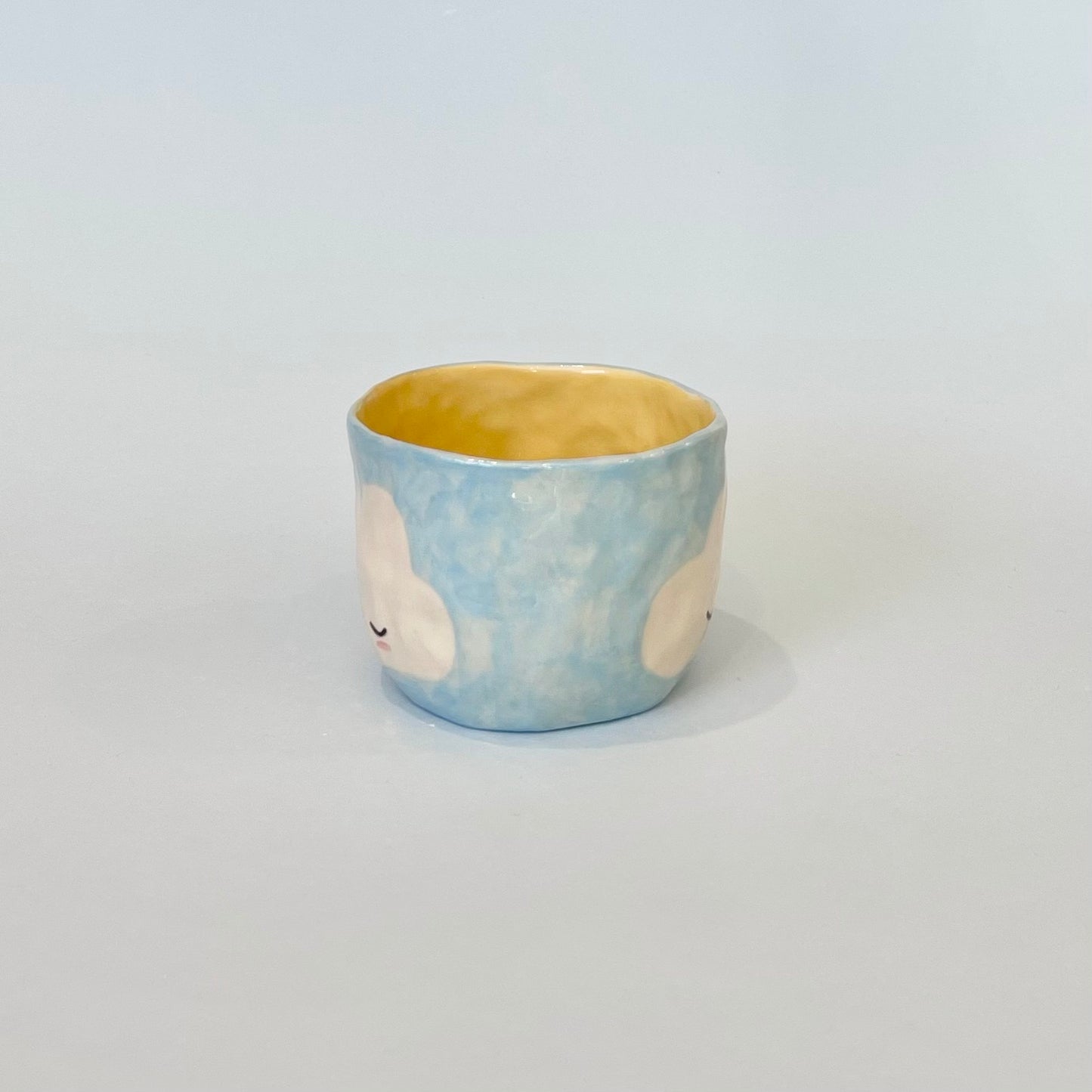 Pale Blue Cloudy Mug