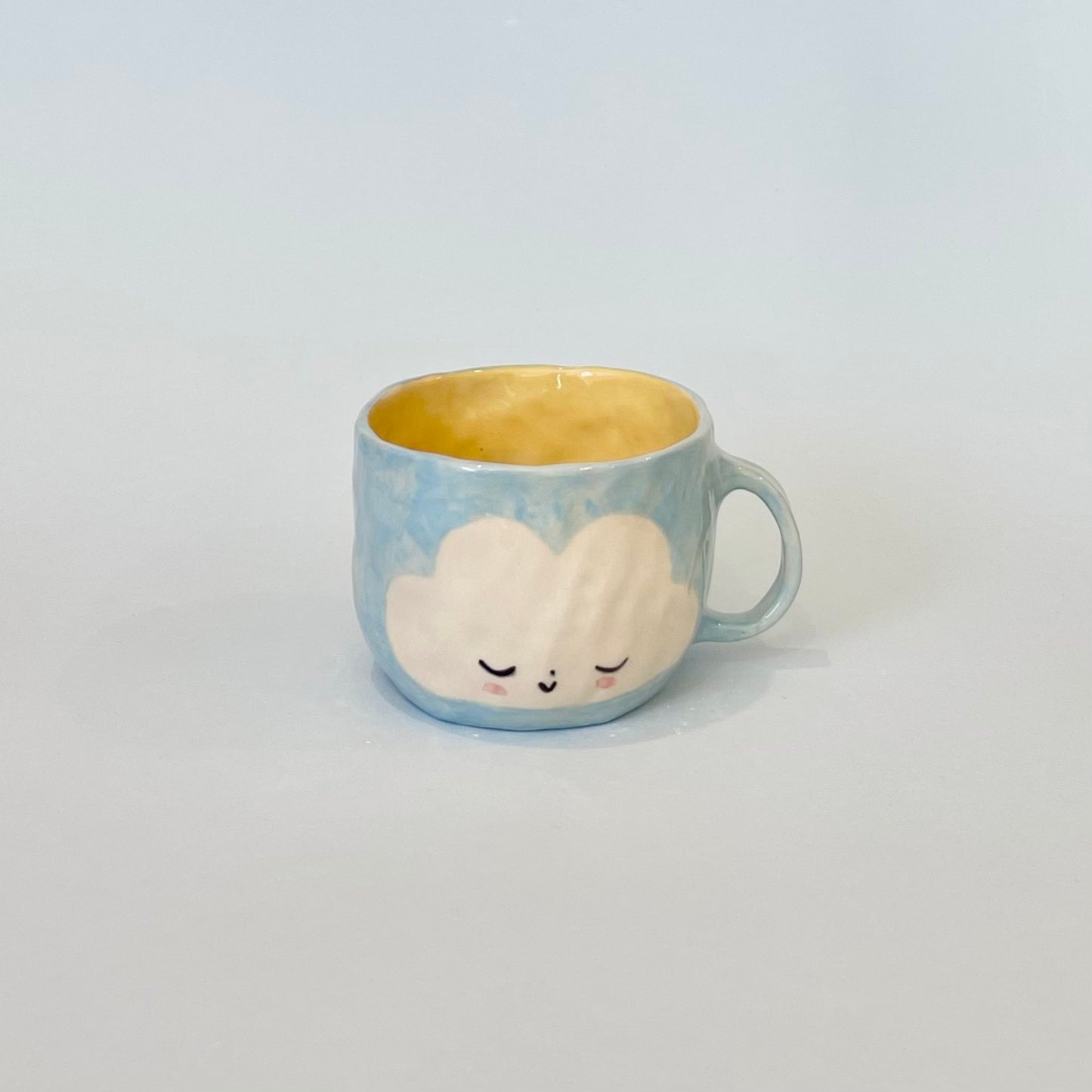 Pale Blue Cloudy Mug