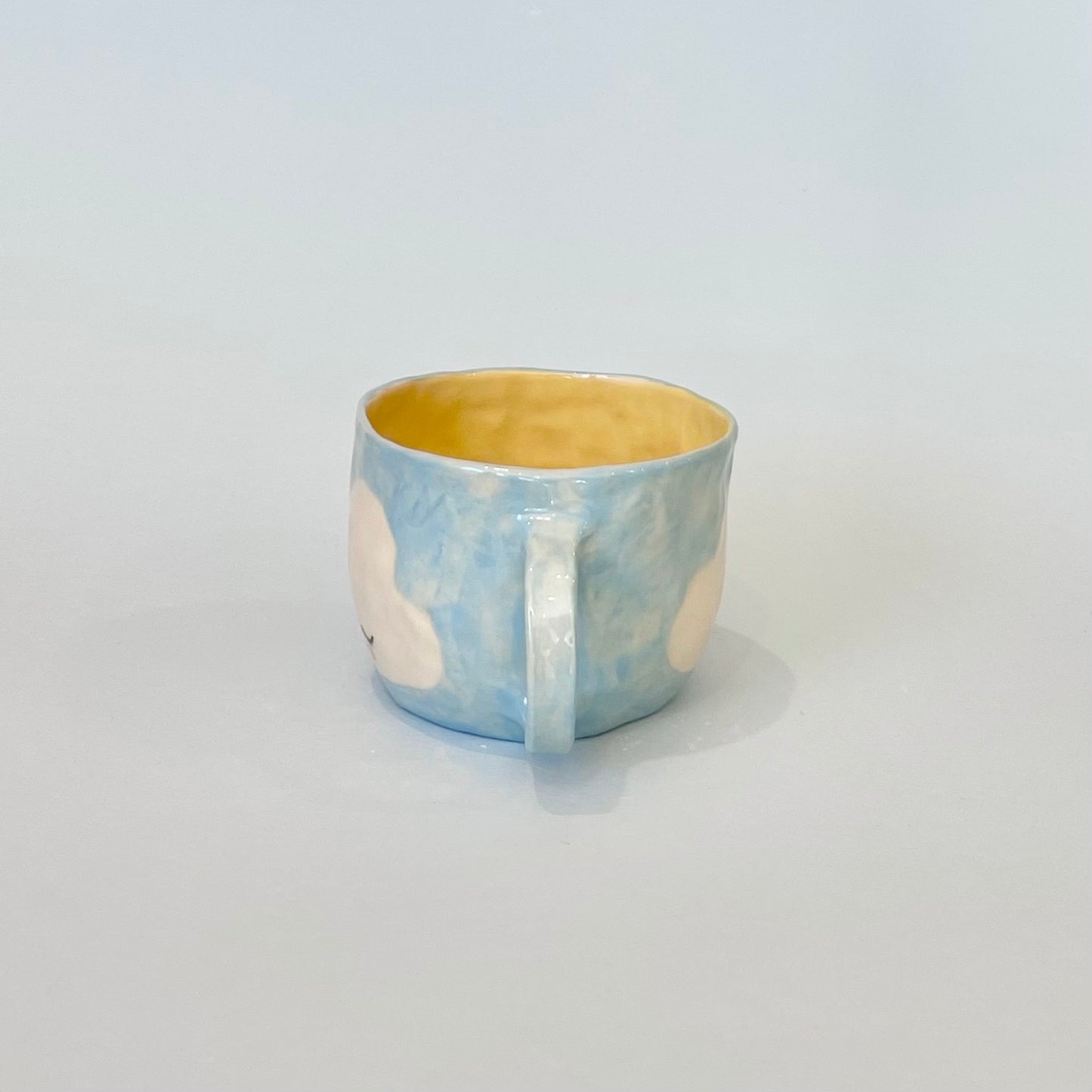 Pale Blue Cloudy Mug