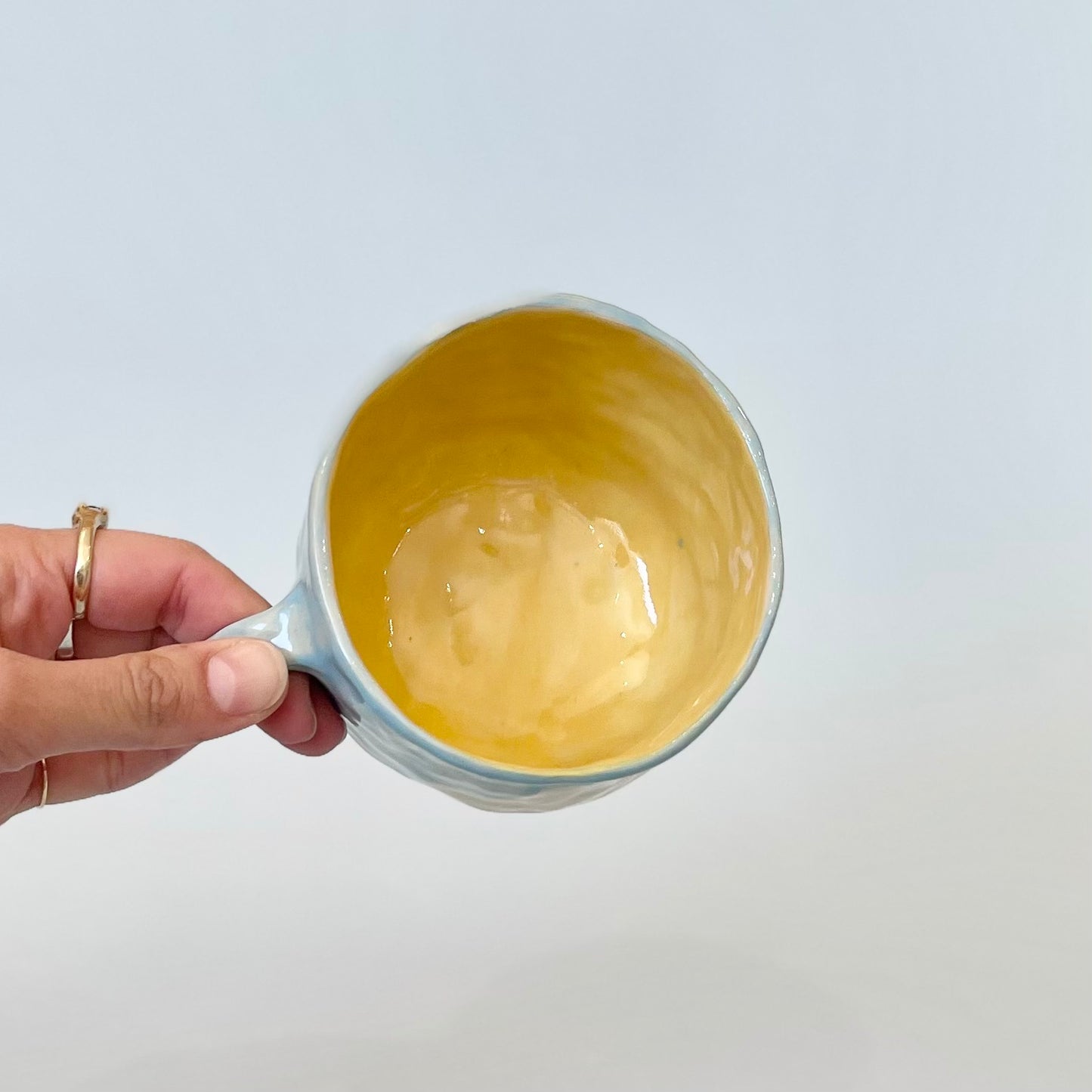 Pale Blue Cloudy Mug