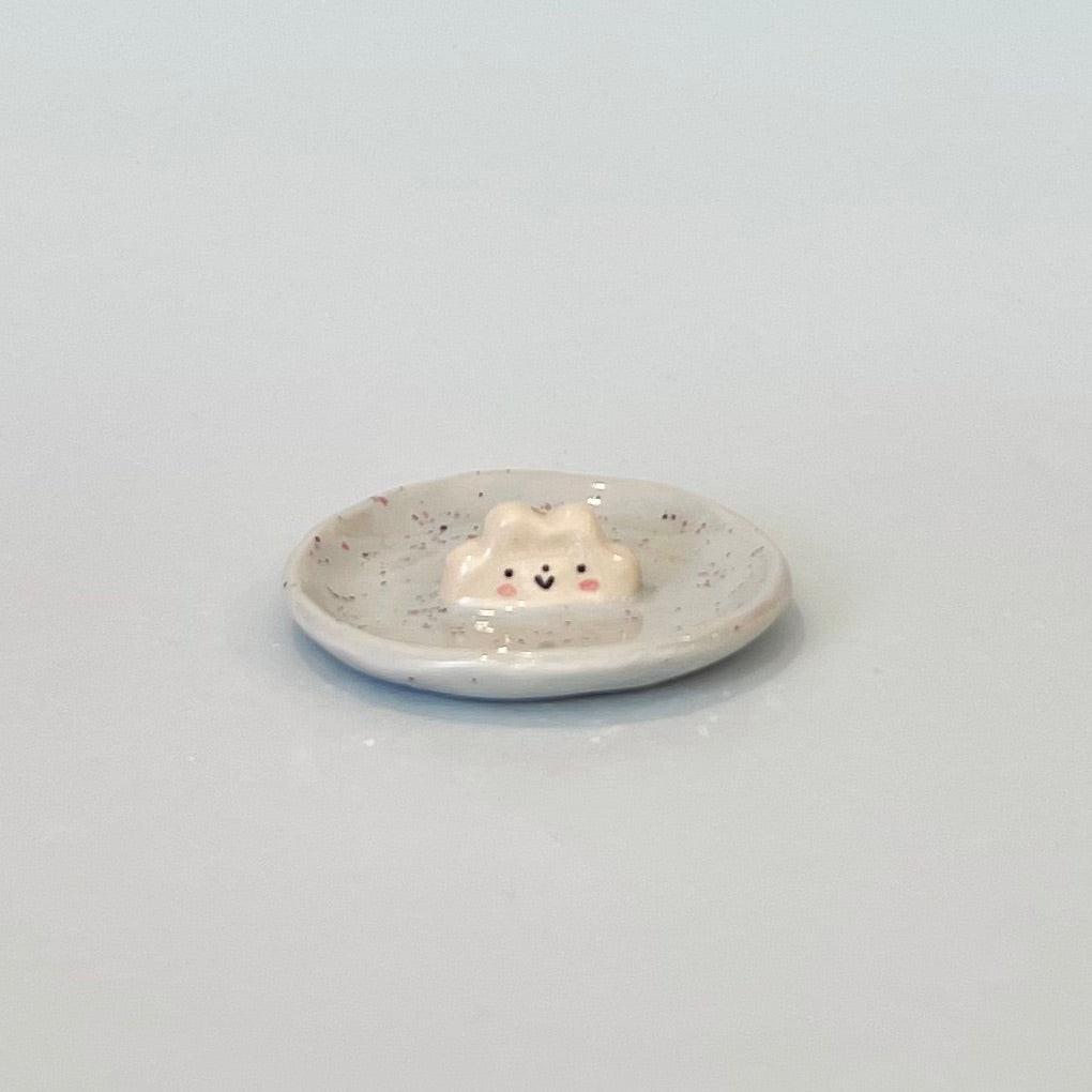 Cloud Round Incense Holder