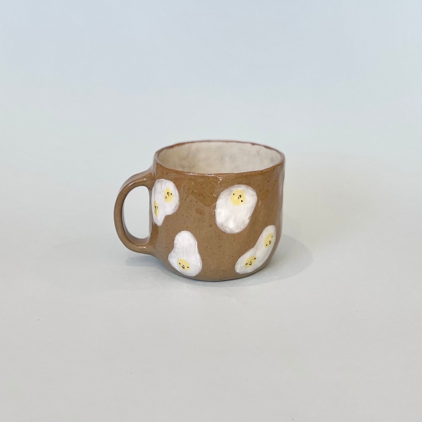 Brown Speckle Fried Egg Mug