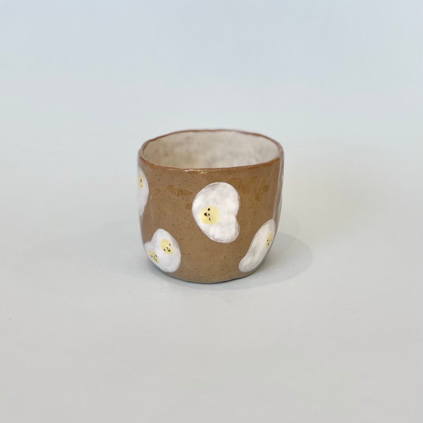 Brown Speckle Fried Egg Mug