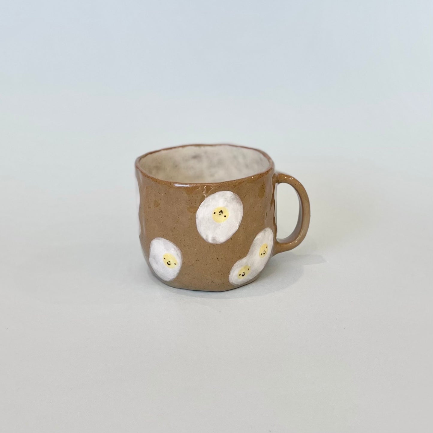Brown Speckle Fried Egg Mug