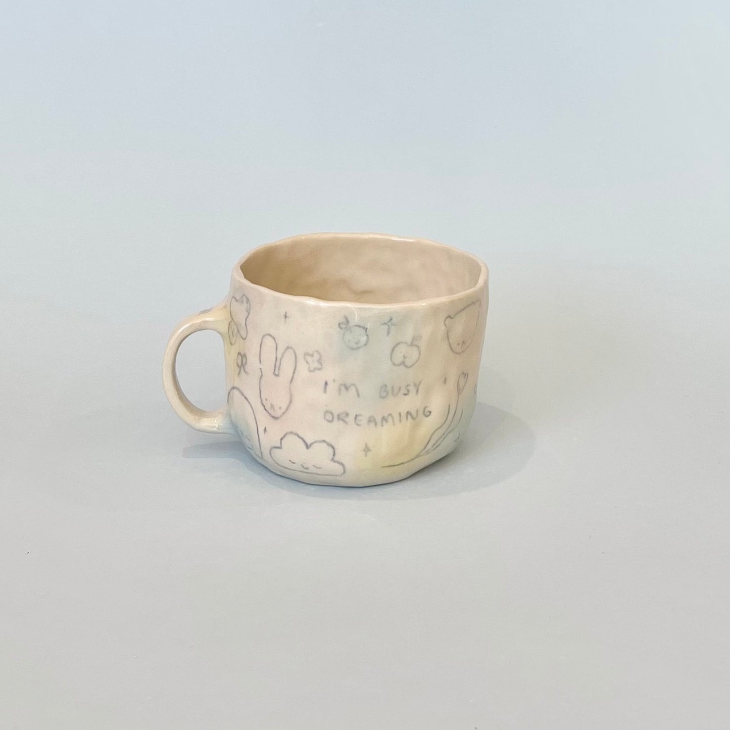 "I'm Busy Dreaming" Bubblegum Mug