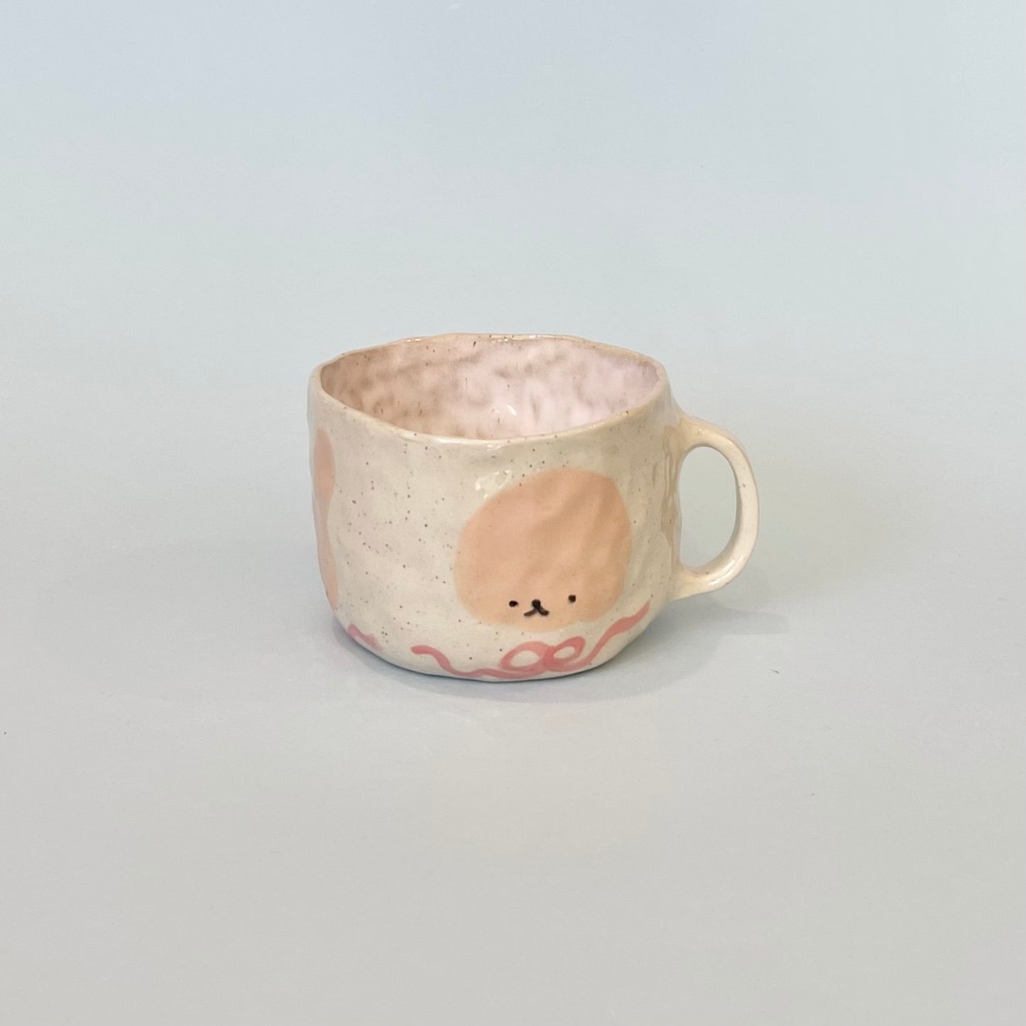 Pink Bow and Creatures Mug