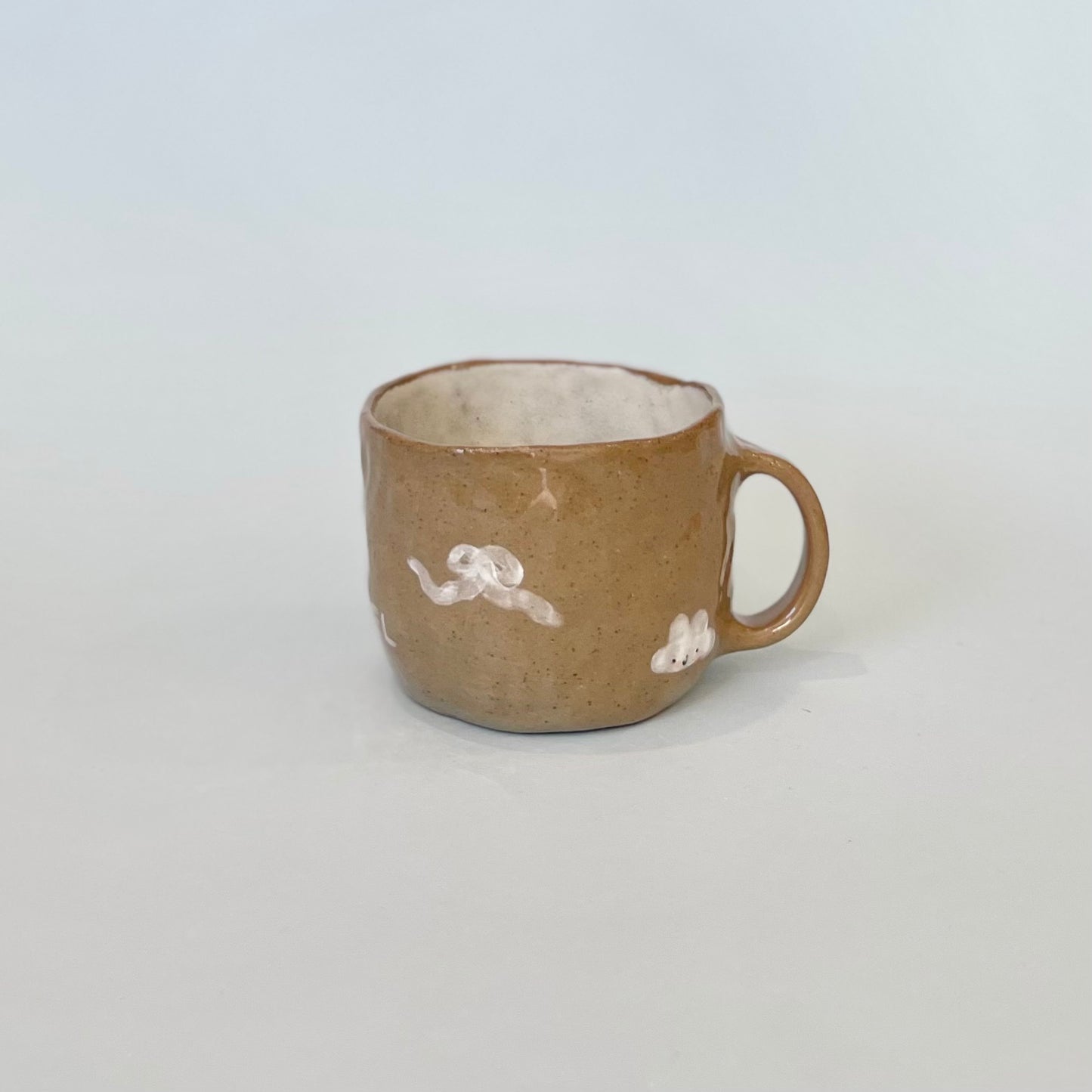"Angel" Bunny Brown Speckle Mug