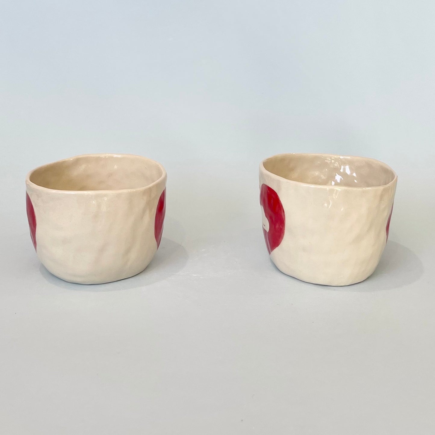 Red Heart Baby Mugs