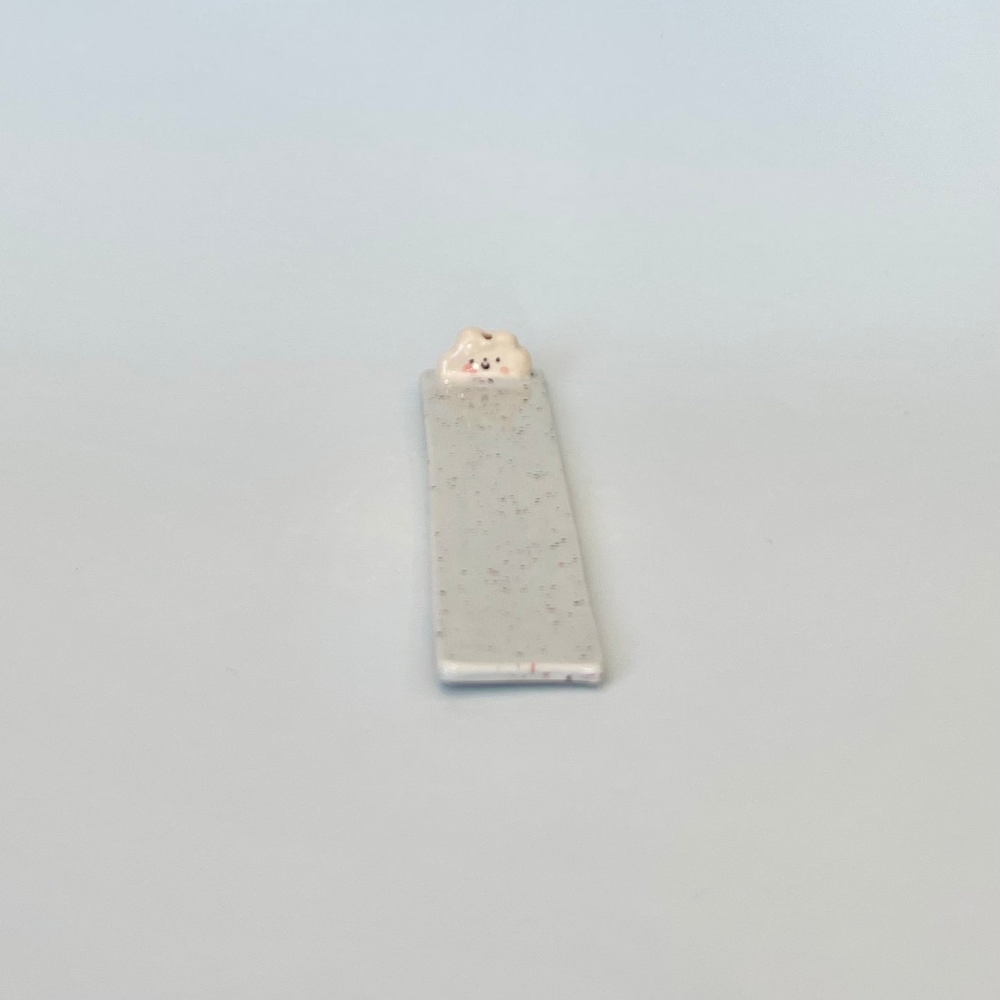 Cloud Long Incense Holder Blue Speckle