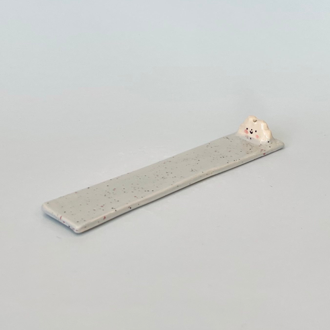 Cloud Long Incense Holder Blue Speckle