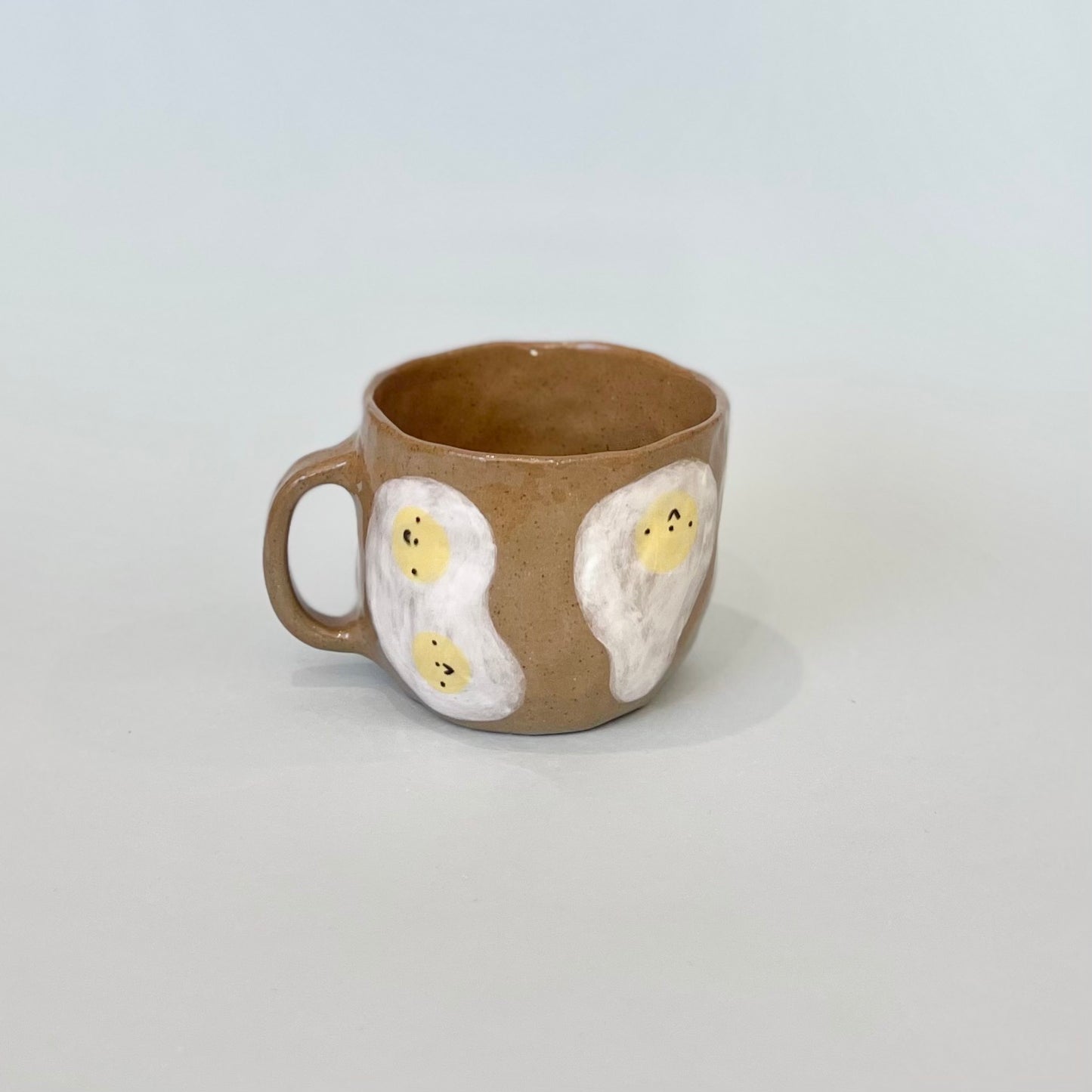 Brown Speckle Fried Eggy Mug
