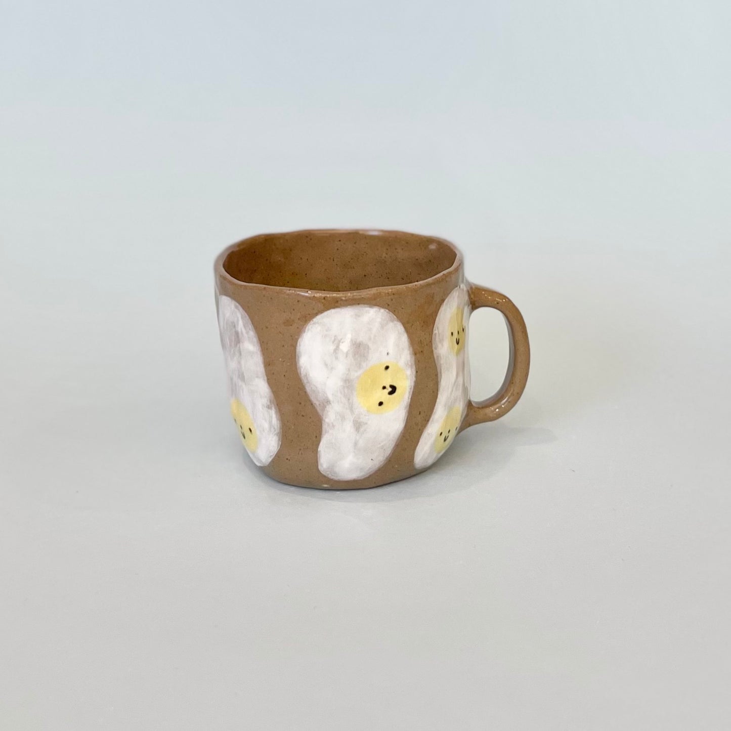 Brown Speckle Fried Eggy Mug
