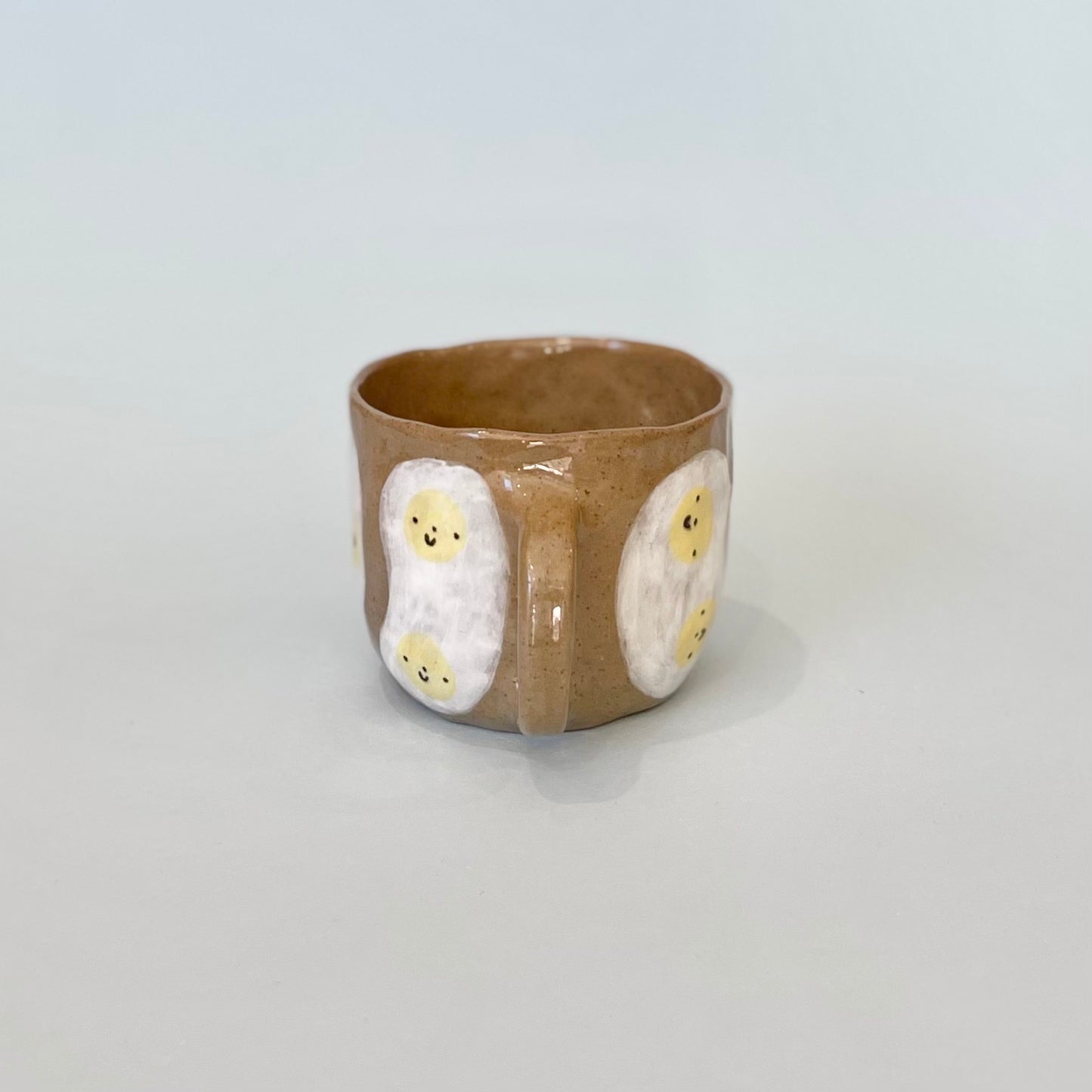 Brown Speckle Fried Eggy Mug