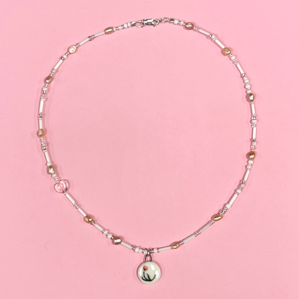 Tulip Coin Necklace