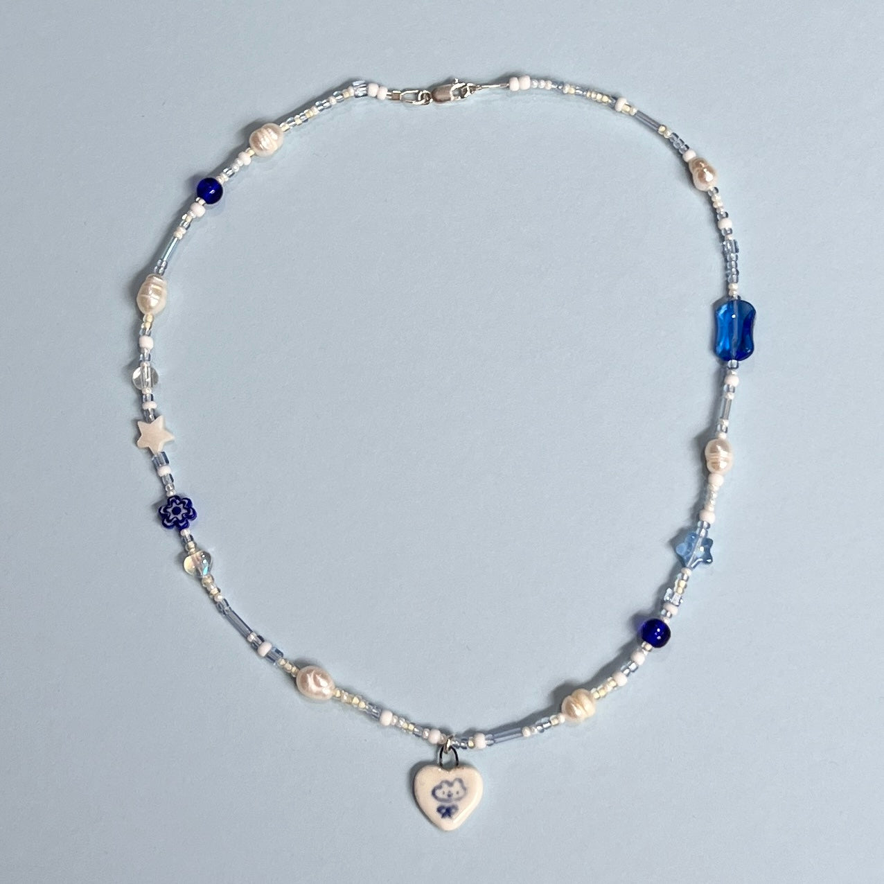 Blue Cloudy Necklace