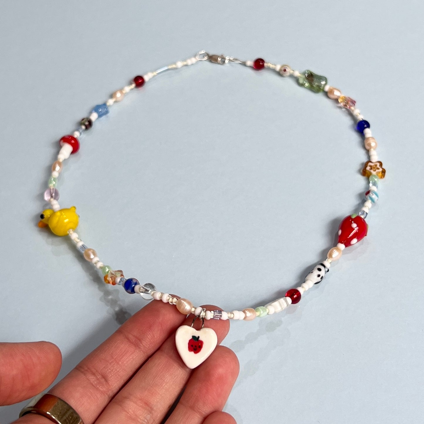 Apple Trinket Necklace