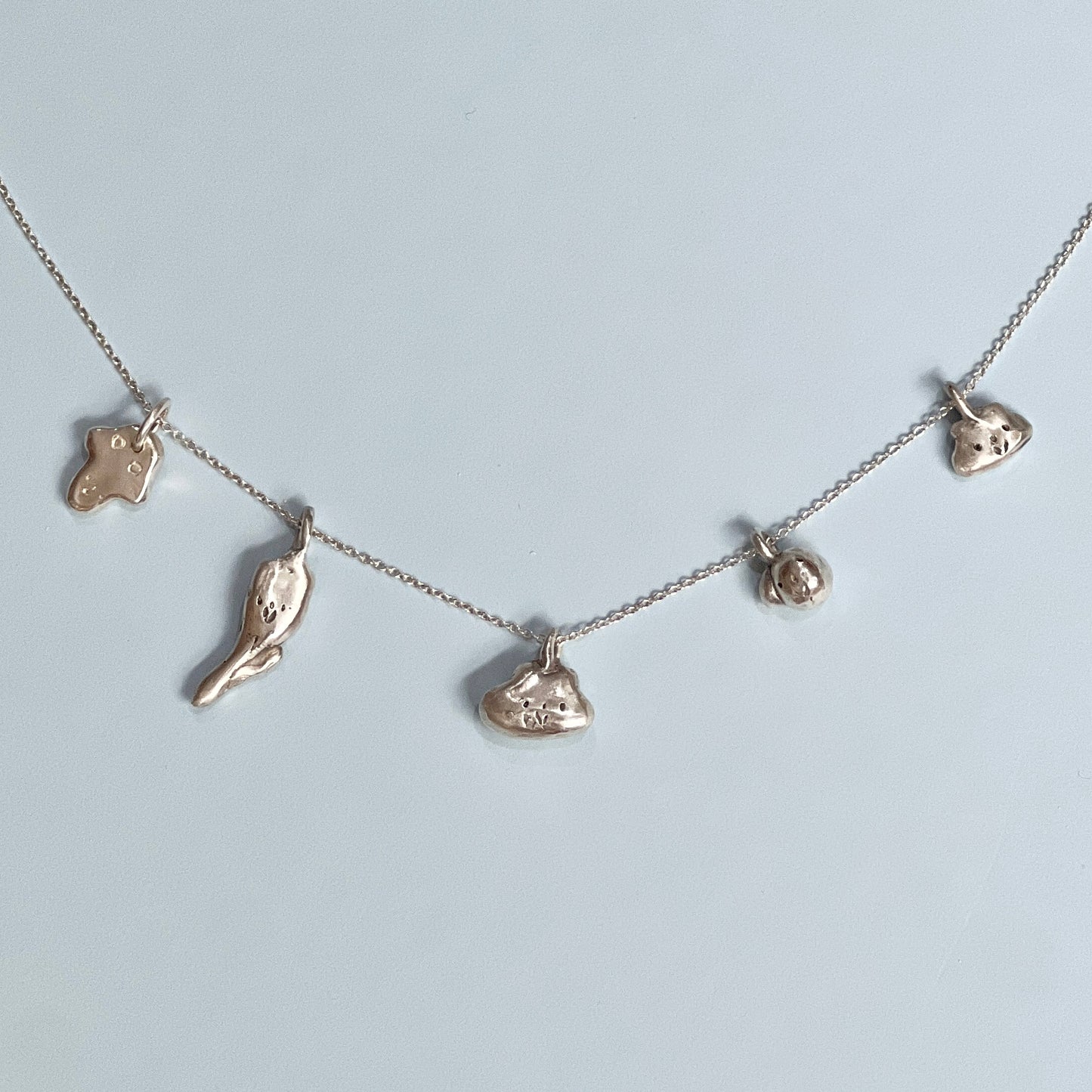 Silver Friends Charms