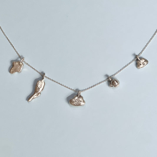 Silver Friends Charms