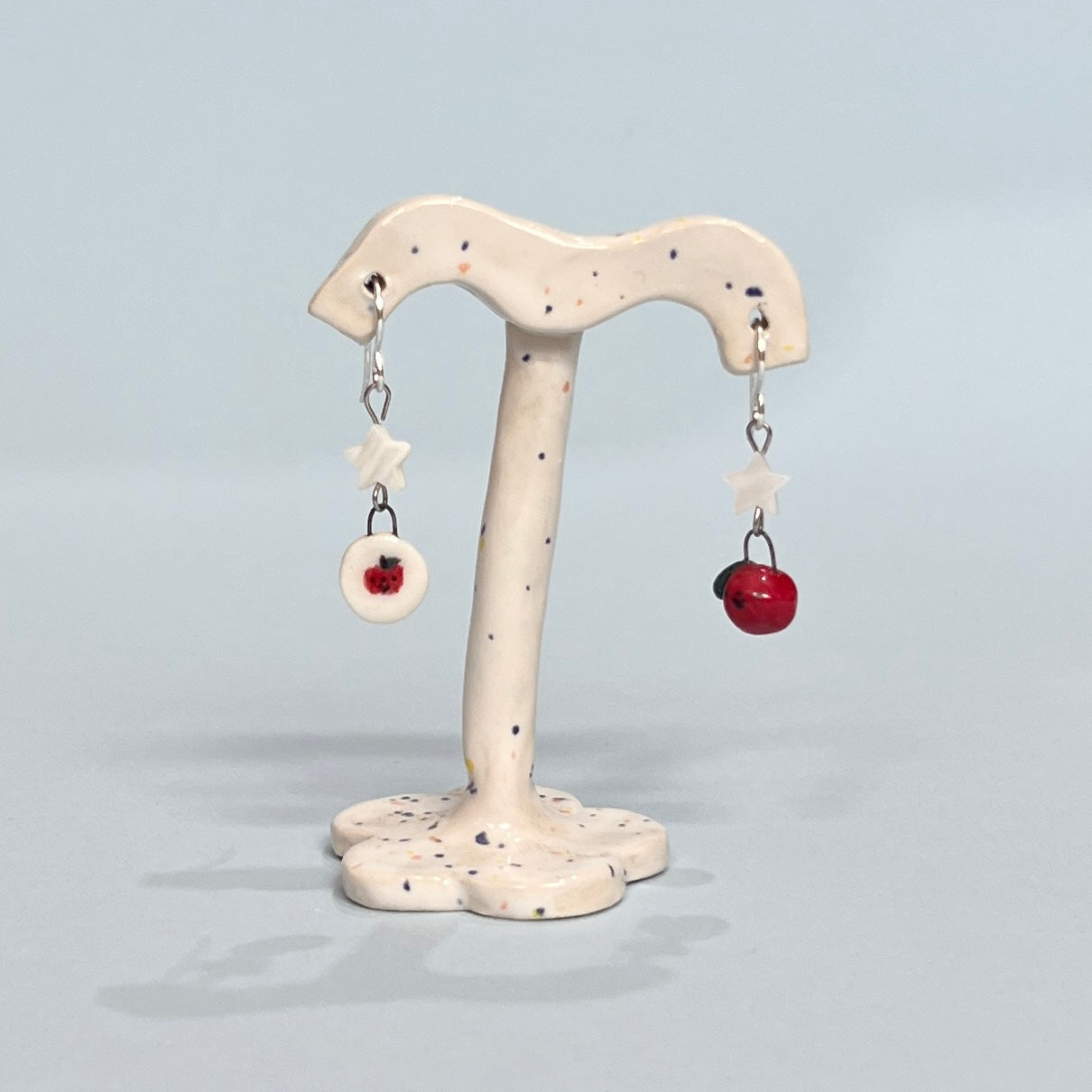 Apple Star Earrings