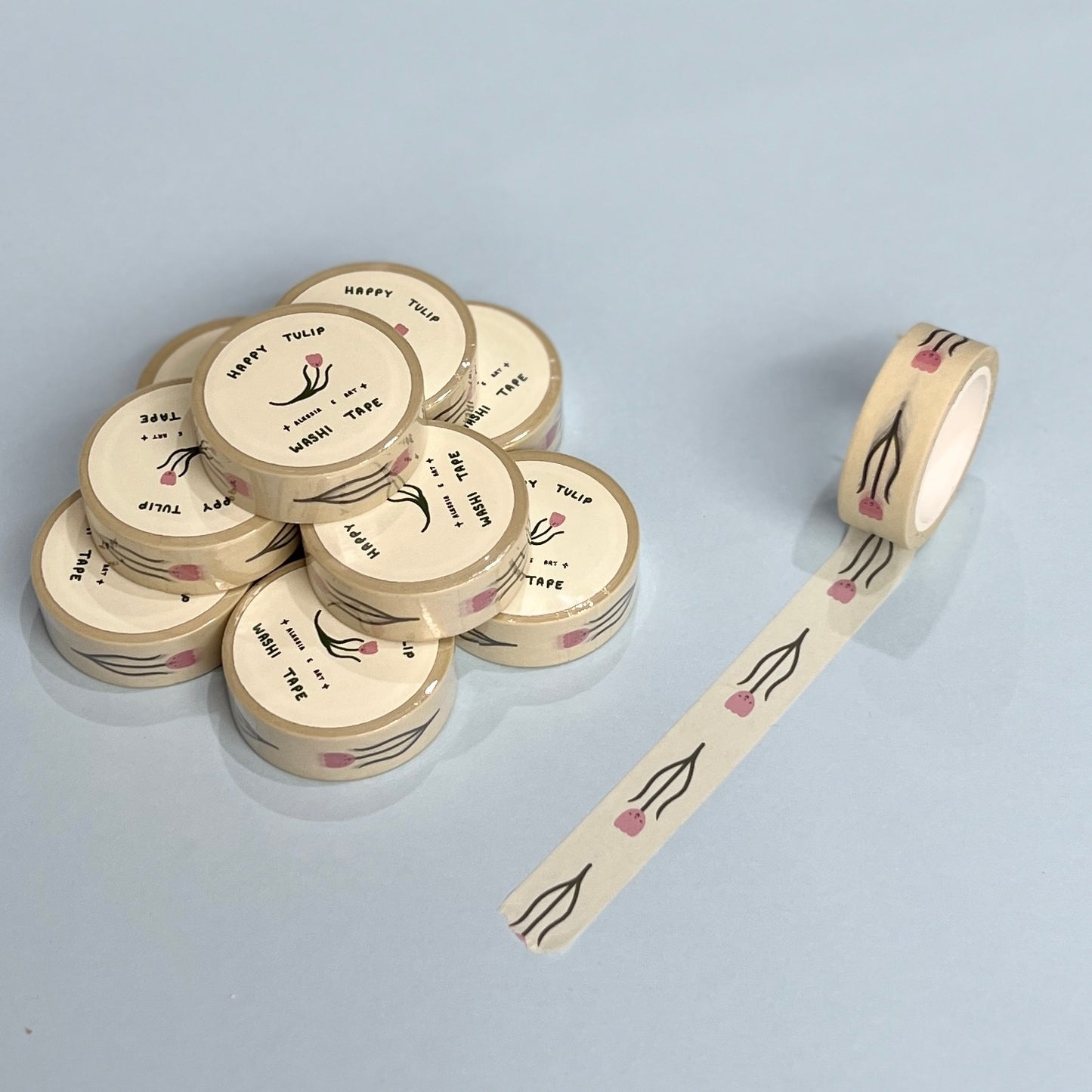 Happy Tulip Washi Tape