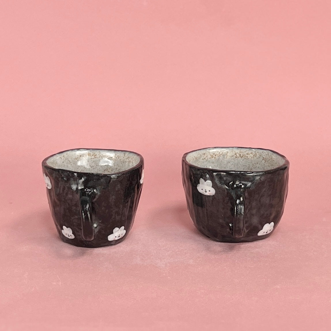 Storm Cloud Mugs (white glaze inside)