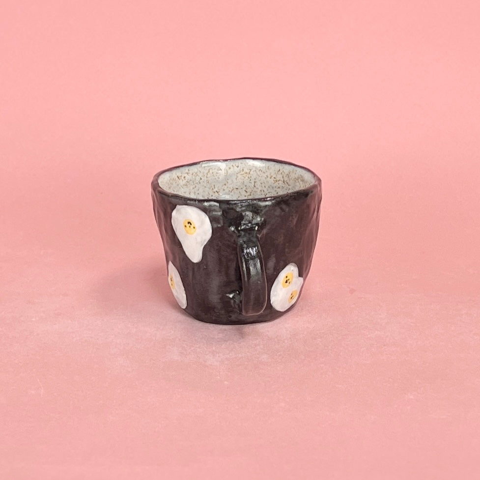Black Egg Mug