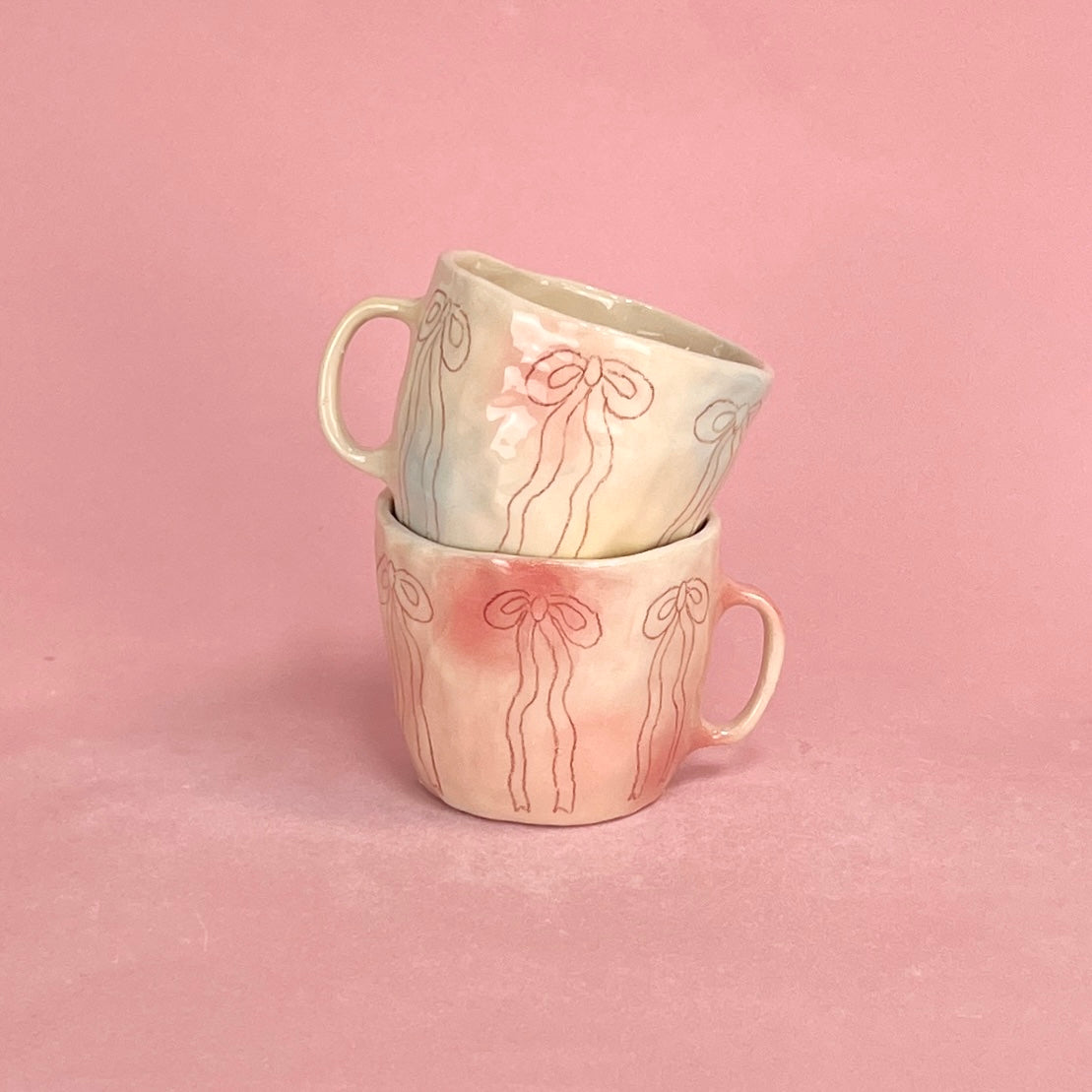 Bubblegum Bow Mugs