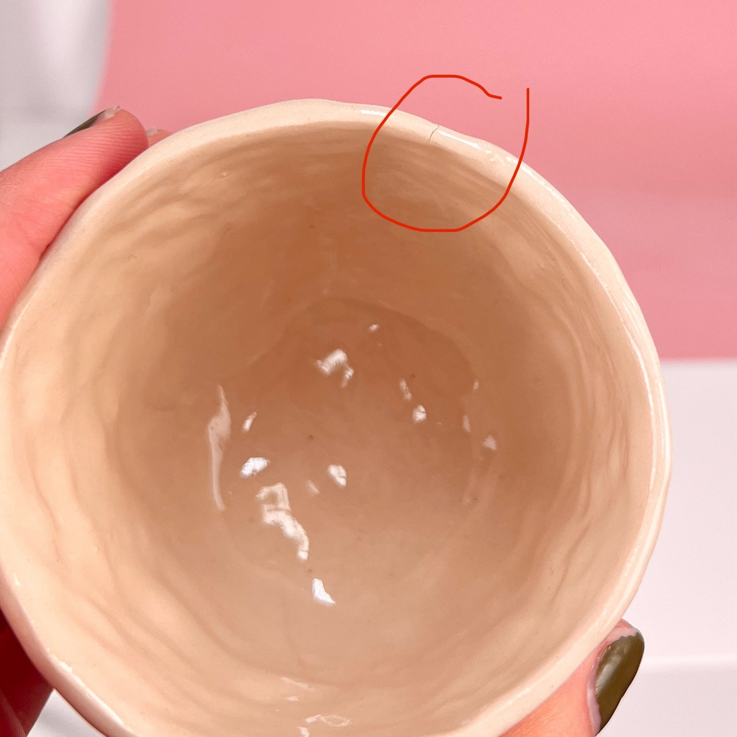 Bows on Bows Pinch Mug