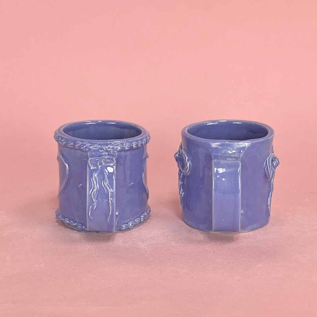 Periwinkle Icing Mugs