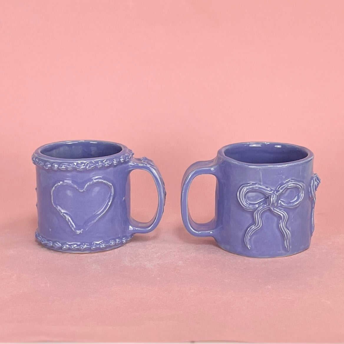 Periwinkle Icing Mugs