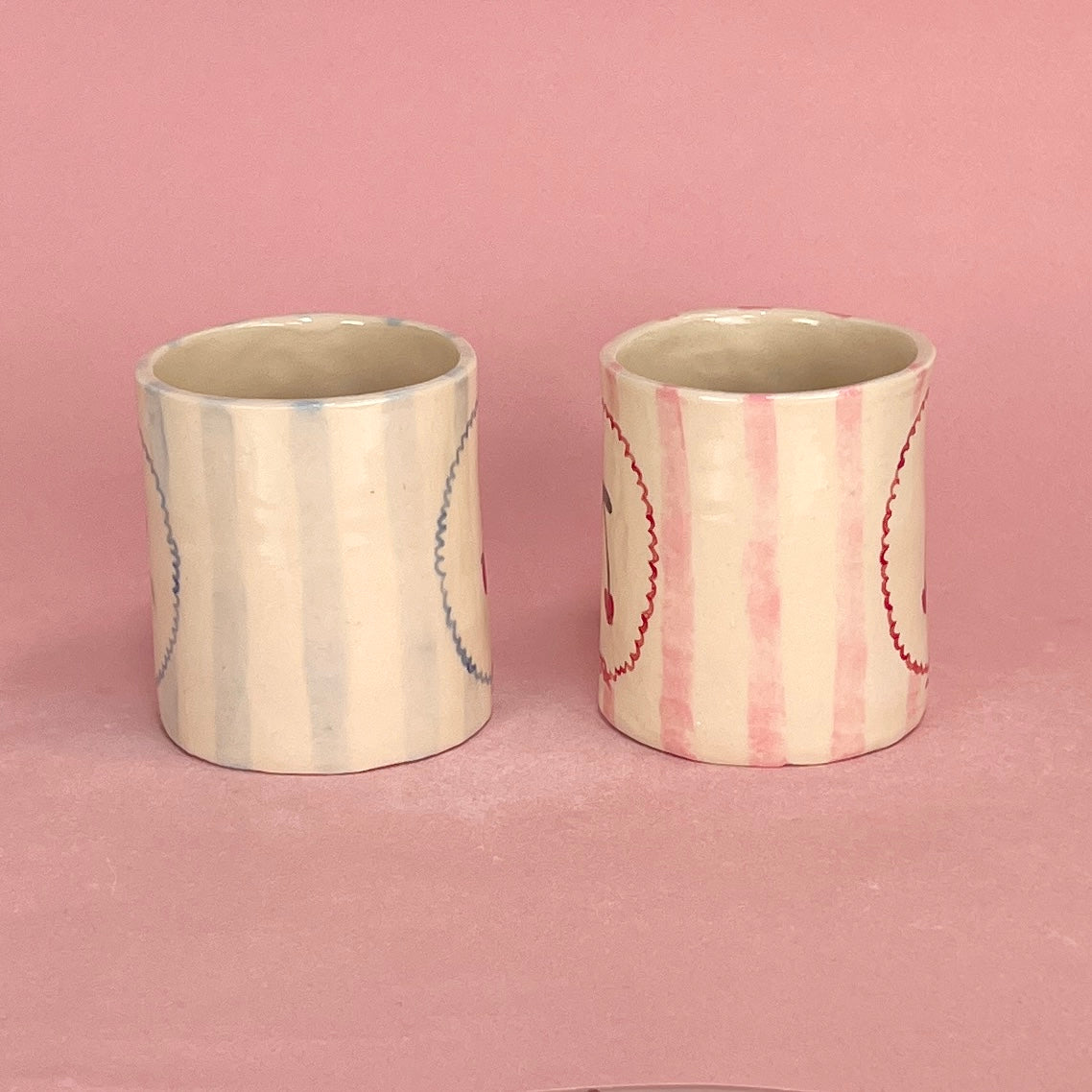 Strawberry and Cherry Fields Mugs