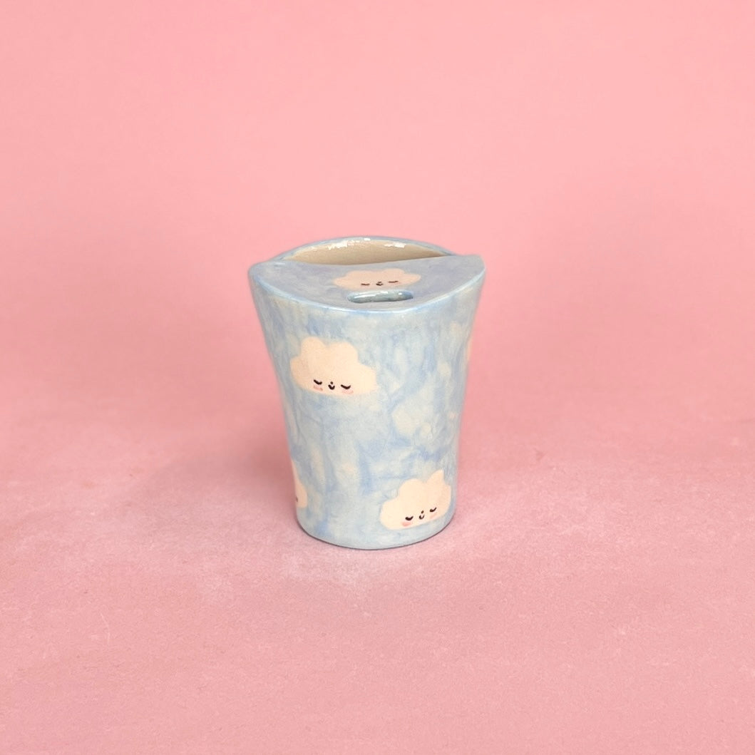 Cloudy Sky Travel Mug