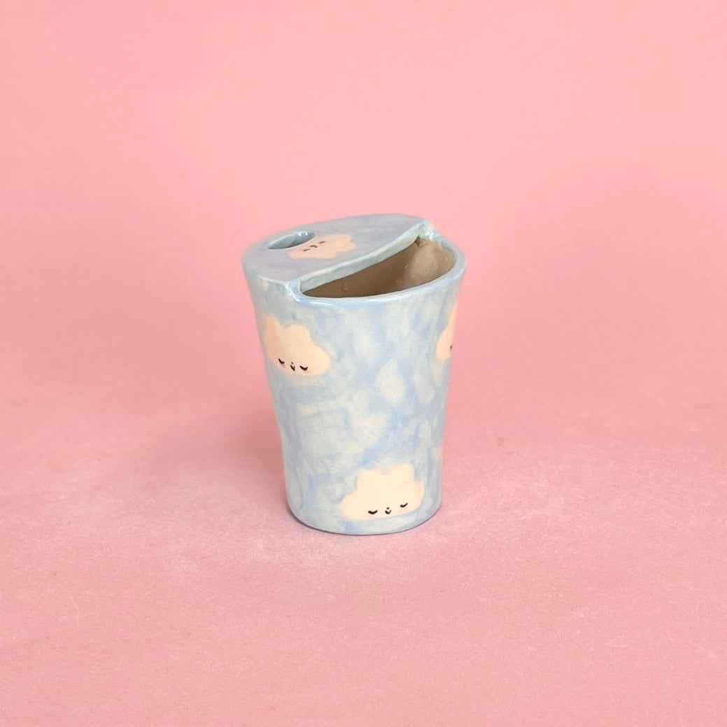 Cloudy Sky Travel Mug